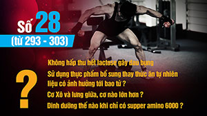 Hỏi đáp thể hình 28 Không hấp thu lactose gây đau bụng TPBS đau bau tử