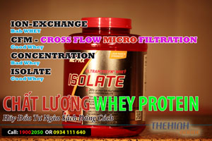 Cách phân loại và chọn mua whey protein CFM hay Ion Exchange