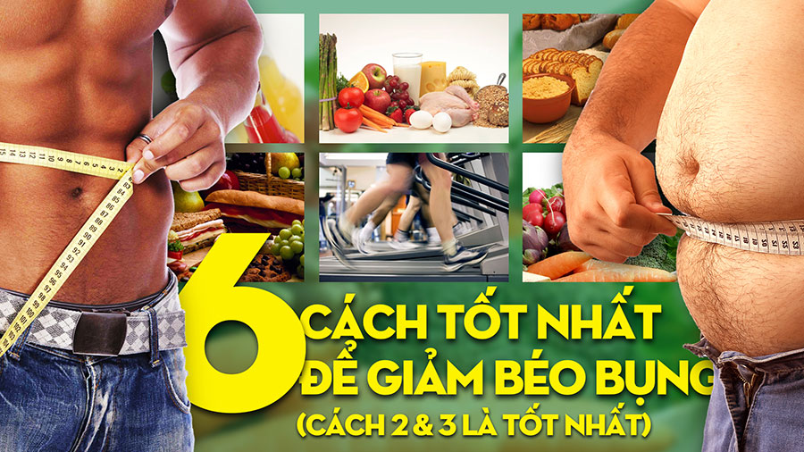 6 cách tốt nhất để giảm mỡ bụng hiệu quả, giảm cân nhân viên văn phòng