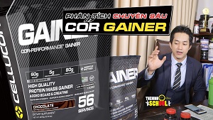 Cellucor COR Gainer - Hỗ trợ tăng cân và phát triển cơ bắp.