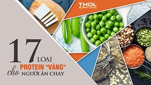 Vegan Diet - Thực phẩm giàu Protein cho người ăn chay - THOL