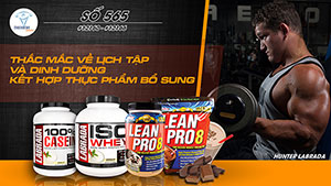 Hỏi đáp thể hình 565 - Thắc mắc các sản phẩm của Nutrex