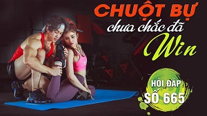 Hỏi đáp 655 - Cơ bắp và sức mạnh - Chuột to chưa chắc đã win