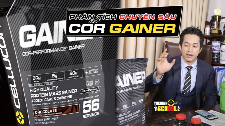 Cor-Performance Gainer - Tăng cân, xây dựng cơ bắp phát triển to, khỏe