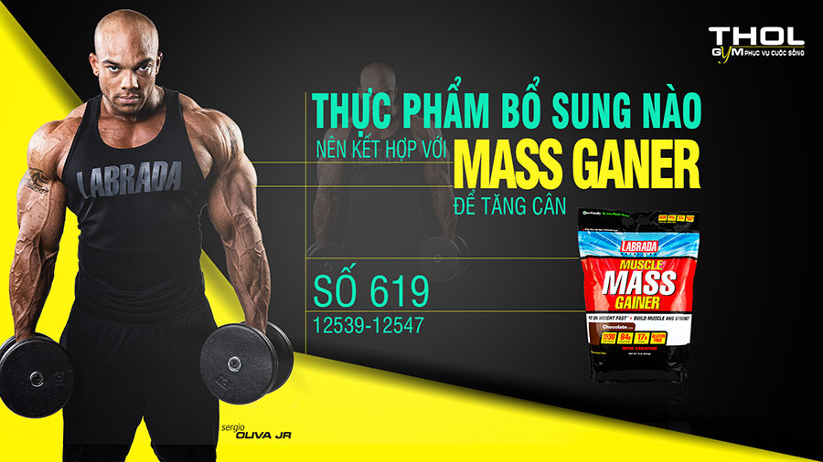 Hỏi đáp thể hình 619 - Sự kết hợp hoàn hảo với Mass Gainer? - THOL