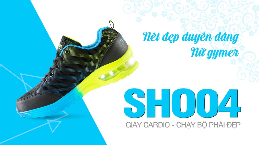 Vlog DN - Running Shoes - Giày Cardio chạy bộ - Vũ khí đốt mỡ cao cấp