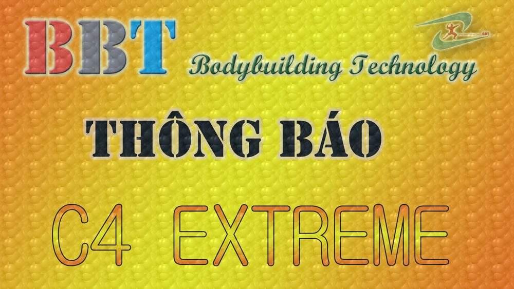 Thể hình GYM Fitness C4 vón cục và chỉnh giá 2014