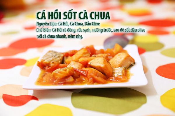 Cá hồi sốt cà chua