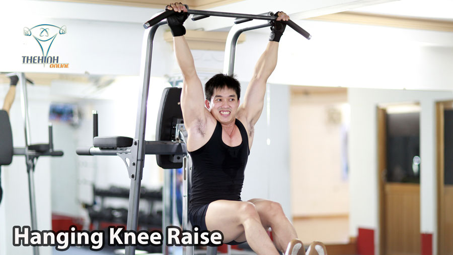 Hanging Knee Raise Nâng Gối Tập Bụng Dưới Săn Chắc Giảm Mỡ GYM