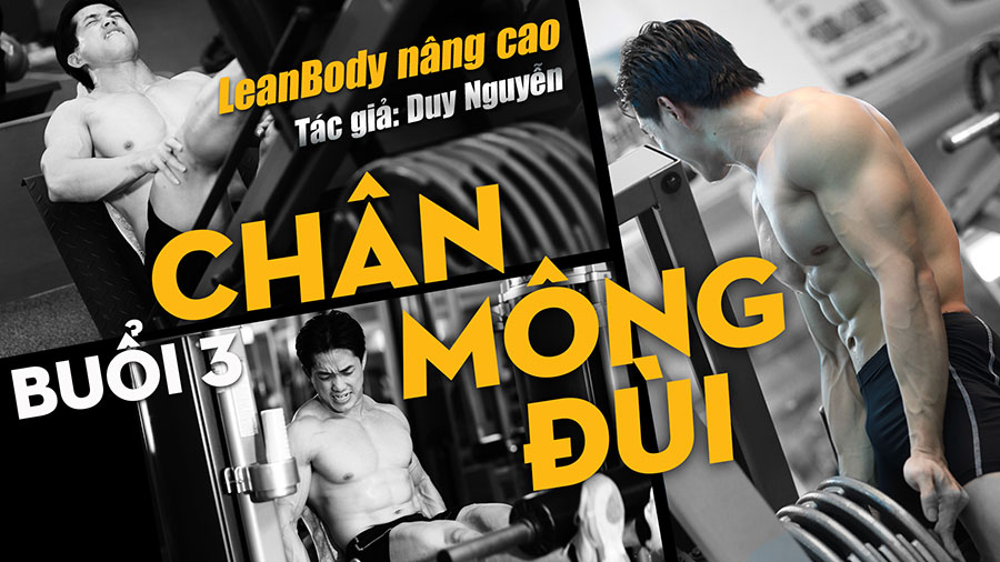 LB3 - Mông đùi hấp dẫn săn chắc mạnh khỏe - Leanbody nâng cao