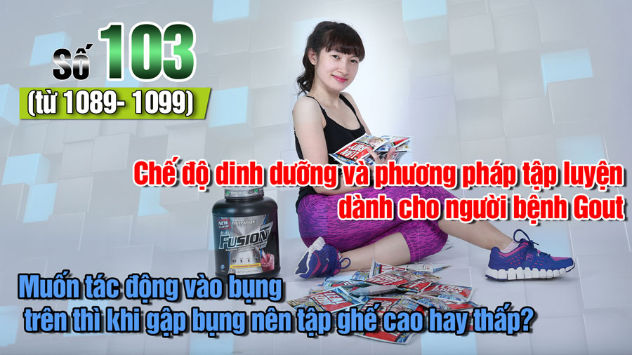 Chế độ dinh dưỡng và phương pháp tập luyện dành cho người bệnh Gout