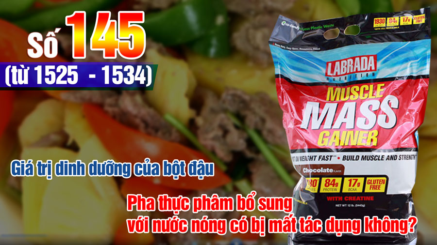 Pha thực phẩm bổ sung với nước nóng có bị mất tác dụng?