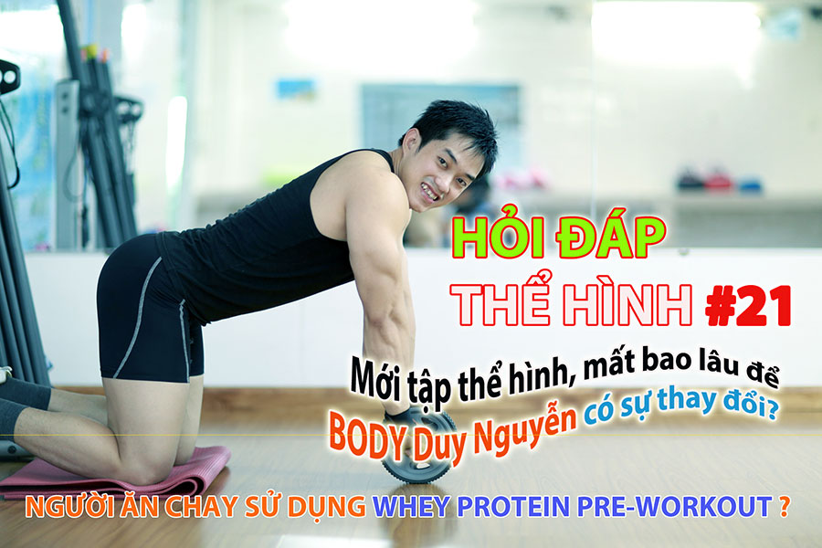 Nhu cầu dinh dưỡng cho Max-OT, thay Amino bằng Whey protein