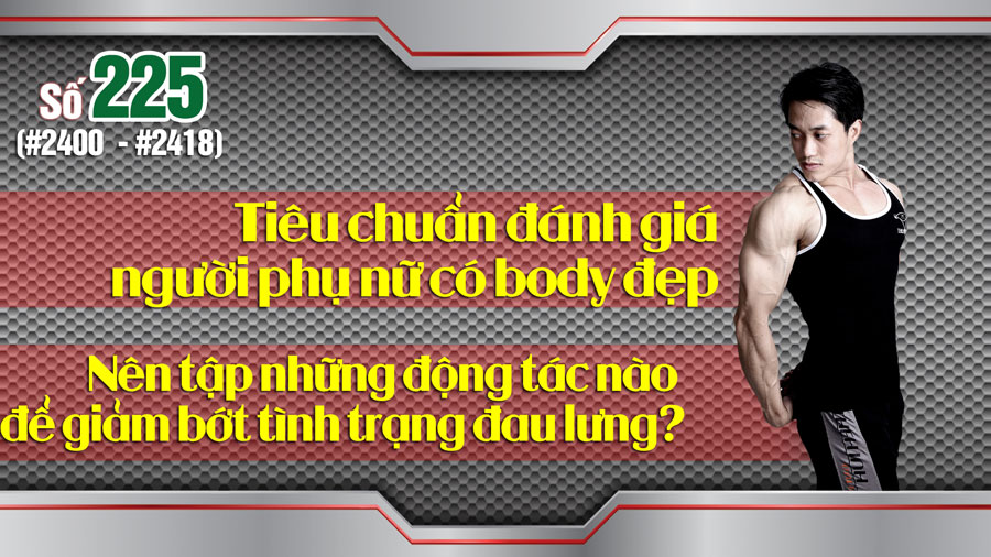 Với nam giới, tiêu chuẩn nữ Gymer có thân hình đẹp là gì?