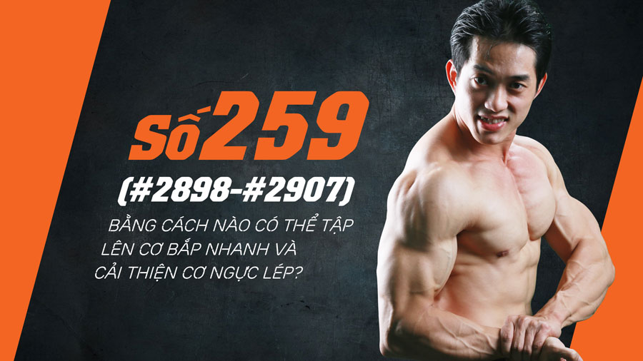 Làm sao tập lên cơ bắp nhanh và cải thiện cơ ngực lép?