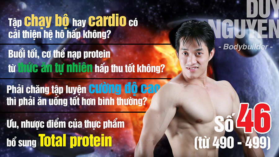 Cardio cải thiện hô hấp, tập gym cường độ cao cần nhiều dinh dưỡng