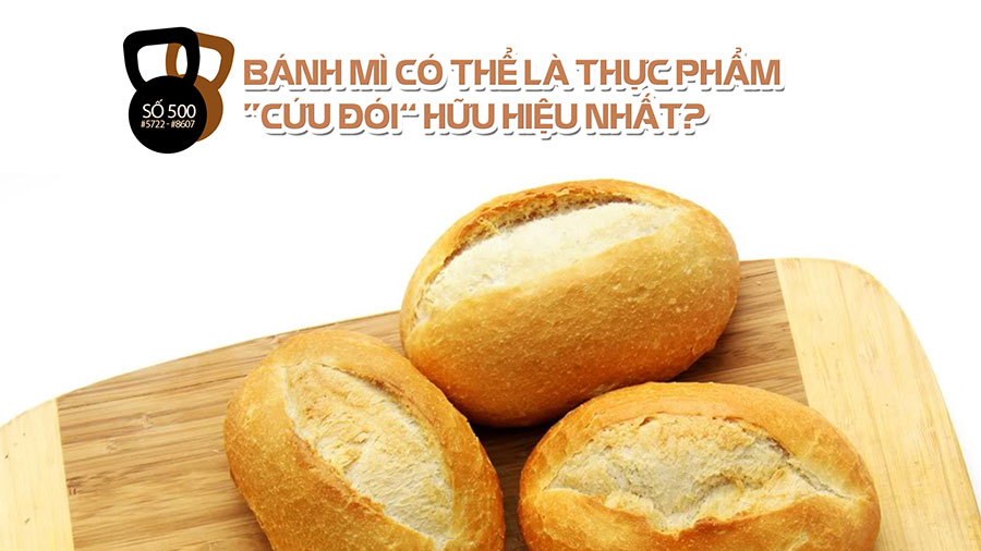 Bánh mì có thể là thực phẩm “cứu đói” hữu hiệu nhất?