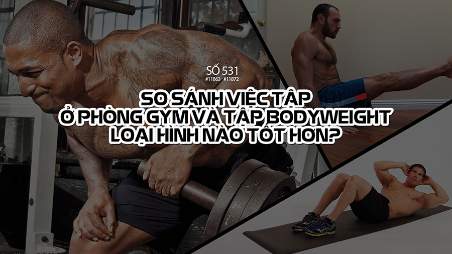 Hỏi đáp thể hình 531 - Gym - Bodyweight loại hình nào tốt hơn? - THOL