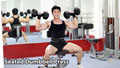 Seated Dumbbell Shoulders Press Đẩy vai bằng tạ đôi