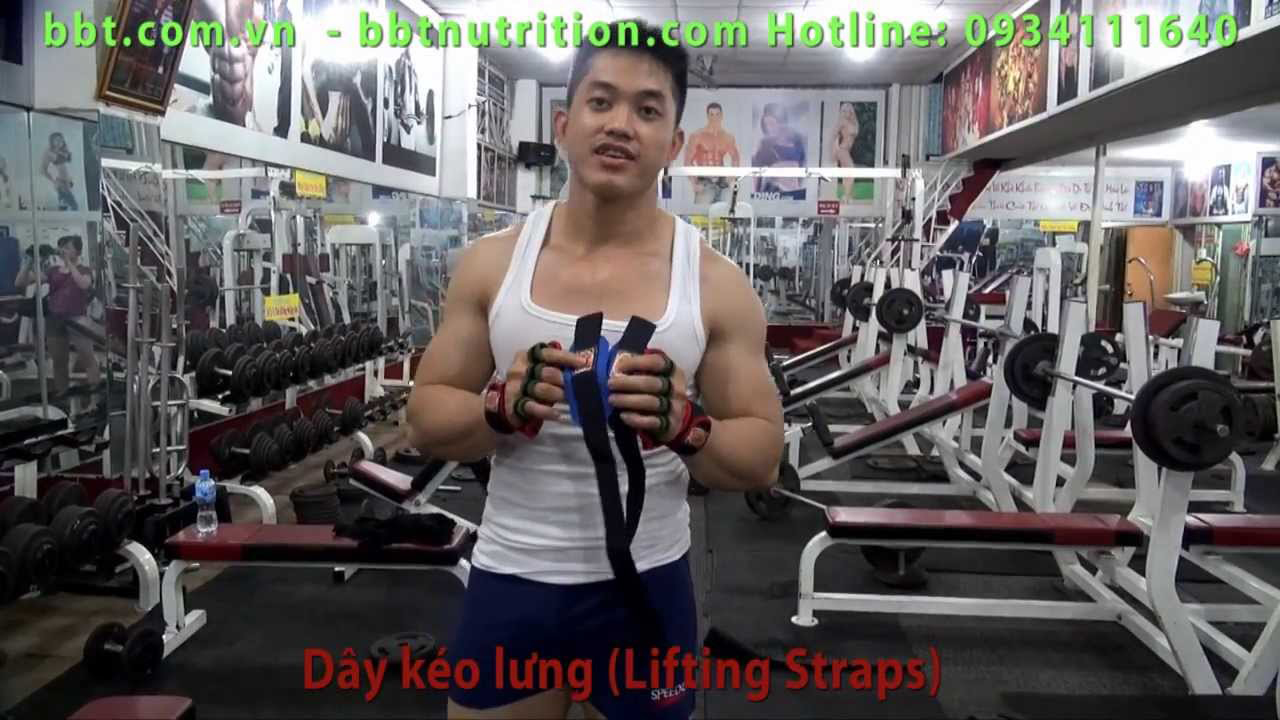 Thể hình GYM Fitness Dây quấn cổ tay kéo lưng