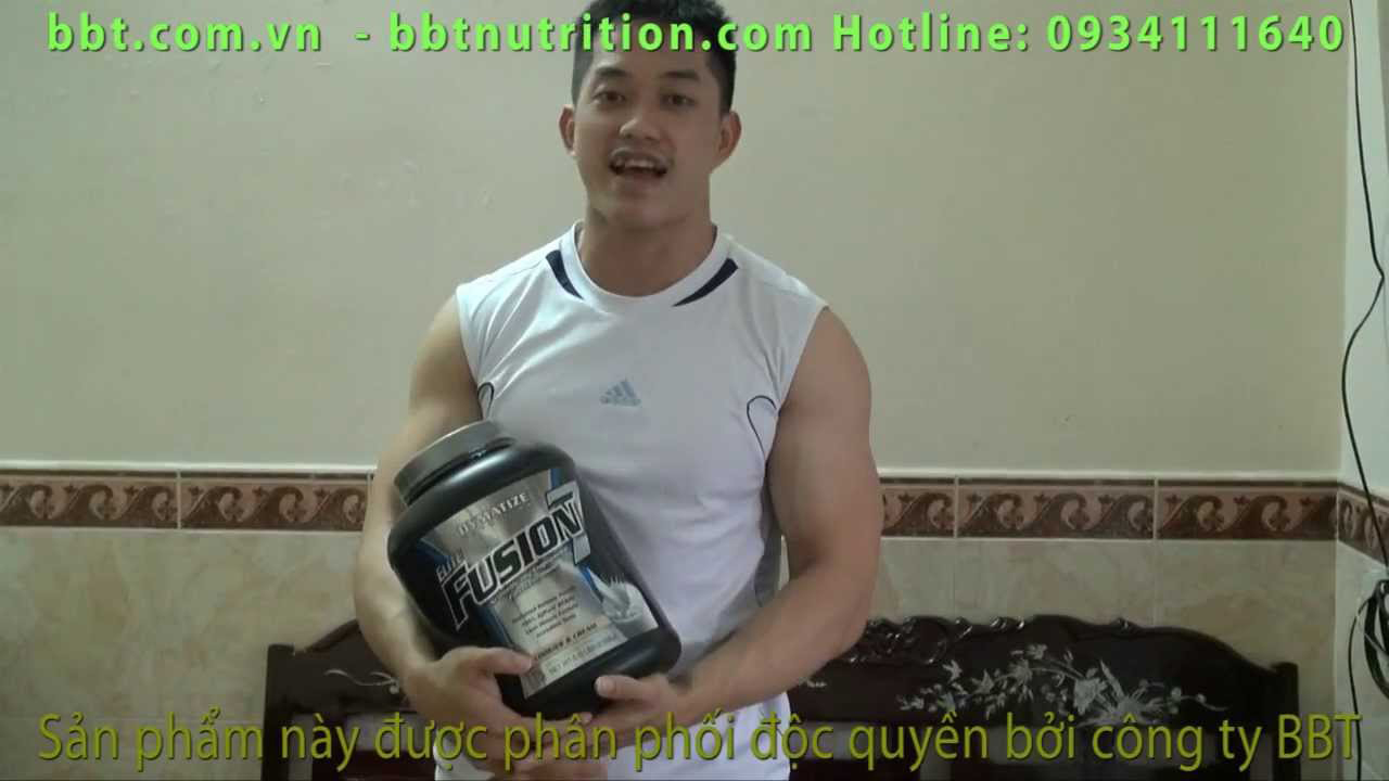 Thể hình GYM Fitness Elite Fusion 7 protein cao cấp