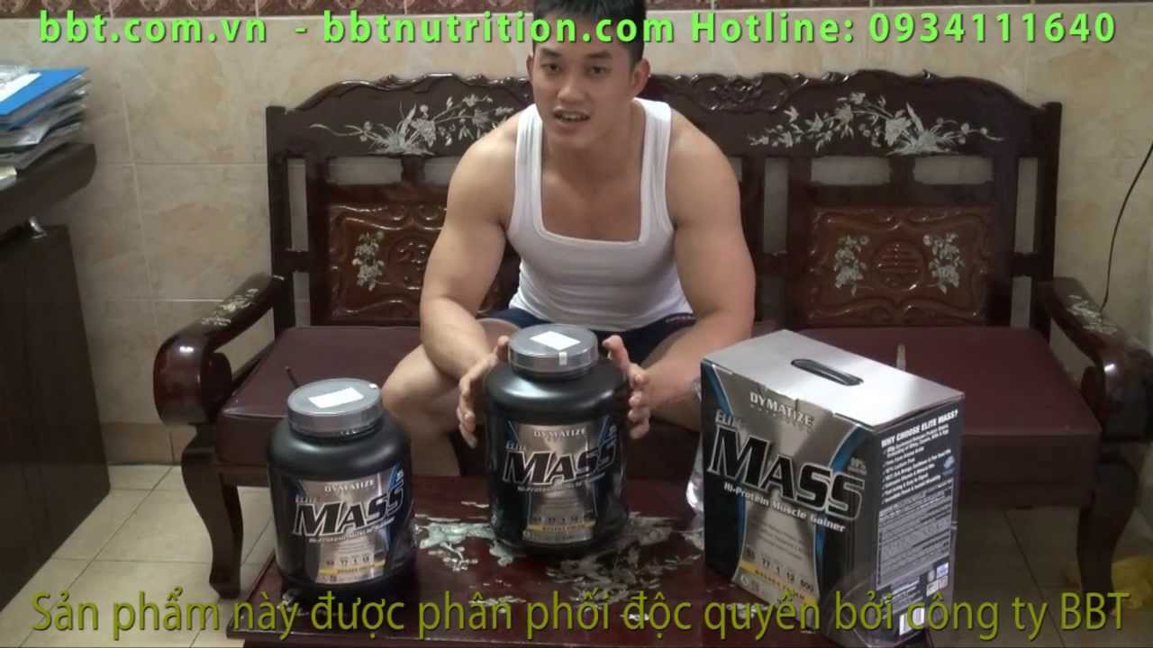 Thể hình GYM Fitness Elite Mass Gainer tăng cơ nhanh