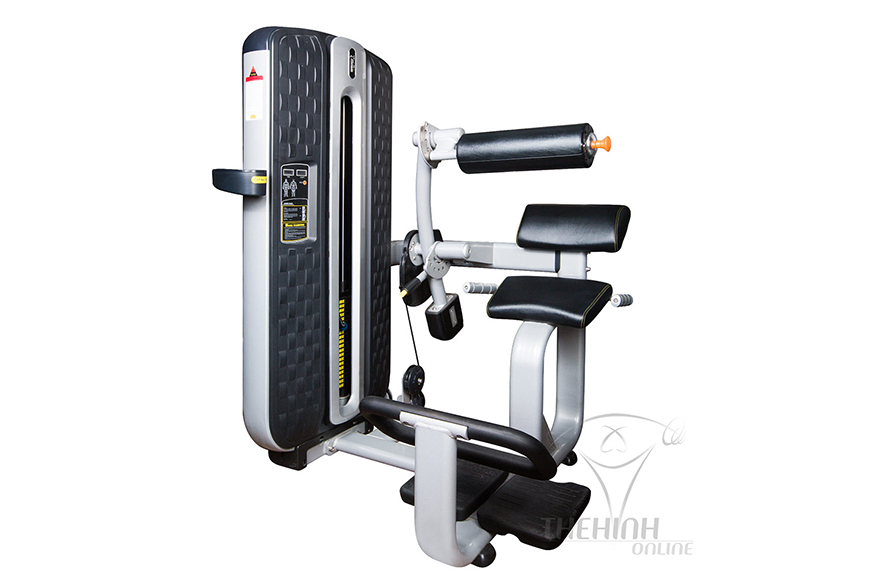 Selectorized Lower Back Gập Lưng dưới với máy