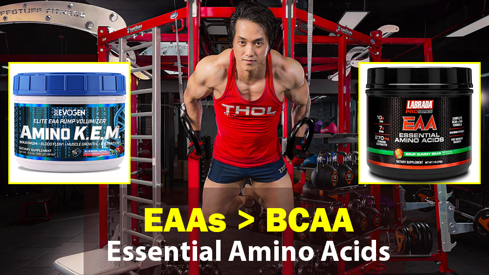 EAAs rất cần thiết cho gymer phục hồi cơ và đời sống khỏe mạnh