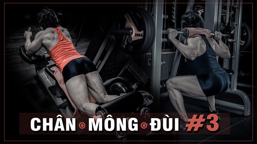 Tập thể hình Đùi to khỏe, mông săn chắc #3 - DN Gym Phổ