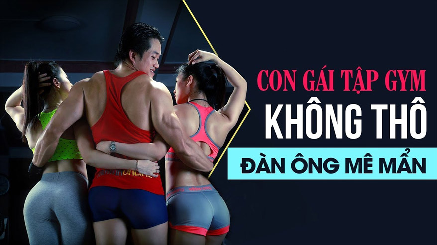 Nữ tập GYM cơ bắp có phát triển to như nam giới?