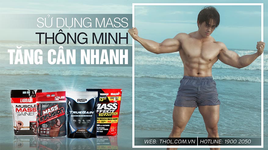 Tại sao uống MASS không tăng cân? Cách sử dụng MASS thông minh