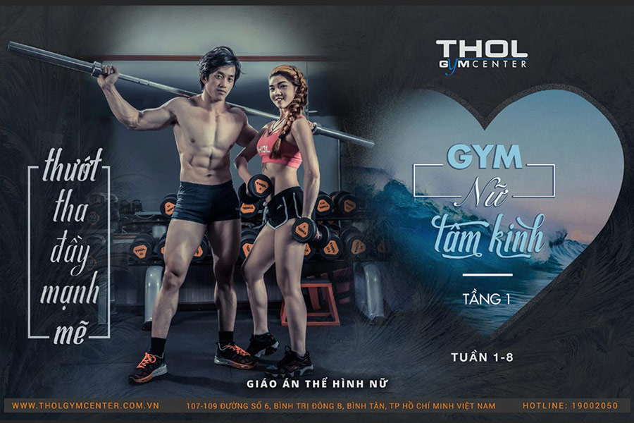 Gym Nữ Tâm Kinh Tầng 1 - Bí kíp tuyệt học cho phái đẹp