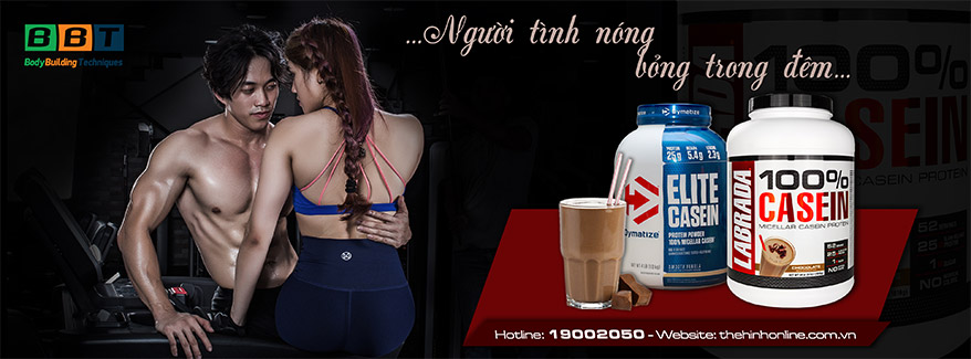 Protein hấp thu chậm cho gymer - THOL