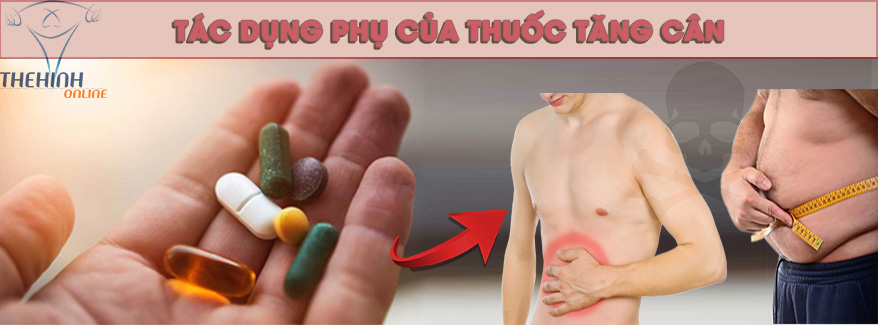 Tác dụng phụ của thuốc tăng cân - THOL