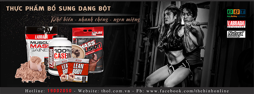 TPBS dạng bột hấp thụ nhanh tăng cân tăng cơ - THOL